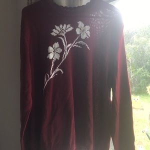 Cheery sweater for Fall